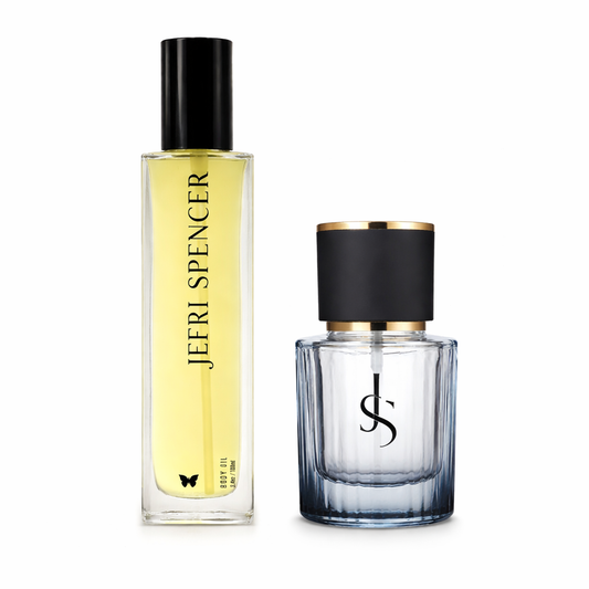 Hydrating  Body Oil + Parfum Elixir Petite Set